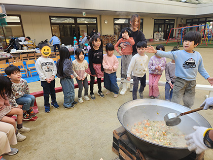 園外保育・収穫感謝祭